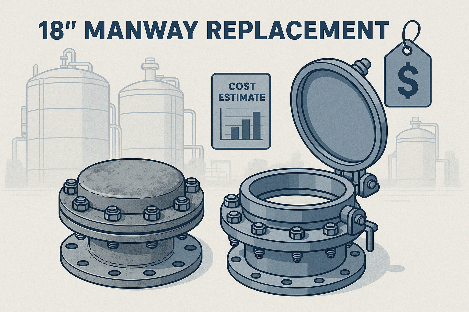 18 Inch Manway Replacement Cost