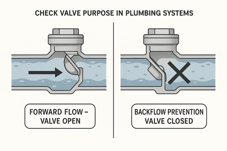 Purpose of a Check Valve in Plumbing