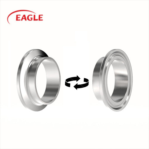 EAGLE™ 3A 14WMP Tri-Clamp Short Weld Ferrule - Sanitary Fittings