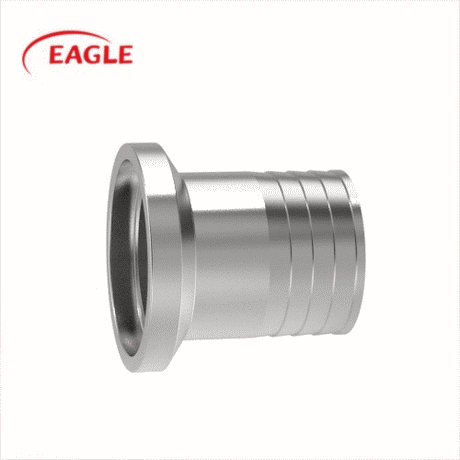EAGLE™ I-Line 15HRI Female To Rubber Hose Adapter - Sanitary Fittings