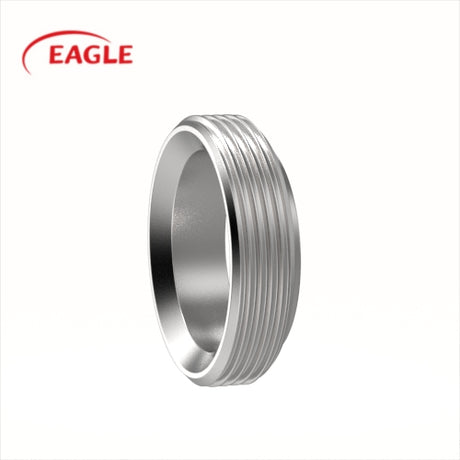 EAGLE™ 3A 15TRF Short Threaded Bevel Seat Ferrules - Sanitary Fittings