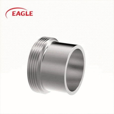 EAGLE™ 3A 15W Heavy Wall Tank Threaded Bevel Seat Ferrules - Sanitary Fittings