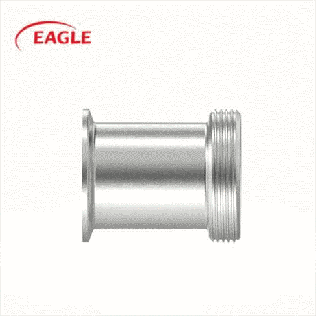 EAGLE™ 3A 17MP-15 Clamp x Threaded Bevel Seat Adapters - Sanitary Fittings