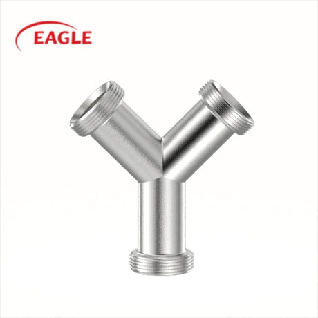 EAGLE™ 3A 28B Threaded Ends True Wye - Sanitary Fittings