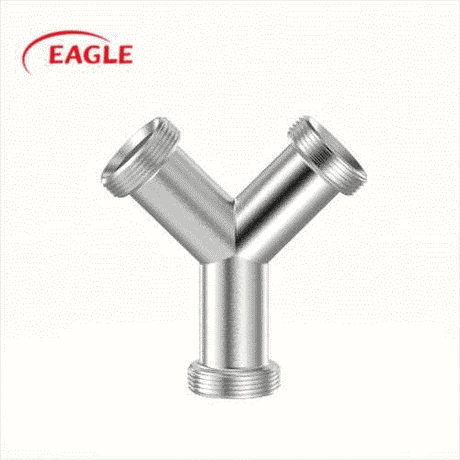 EAGLE™ 3A 28B Threaded Ends True Wye - Sanitary Fittings