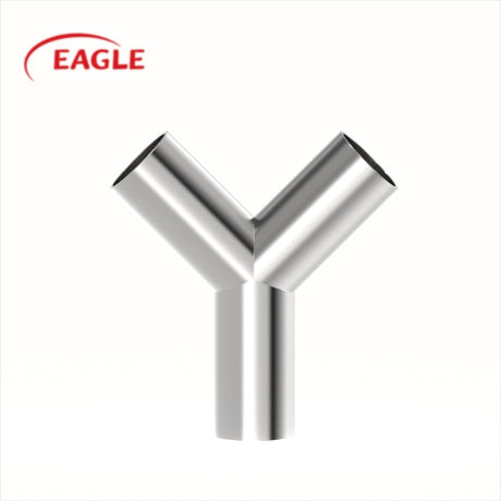 EAGLE™ 3A 28WB True Wye Butt Weld Ends - Sanitary Fittings