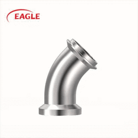EAGLE™ I-Line 2PI Female X Male End 45 Degree Elbow - Sanitary Fittings