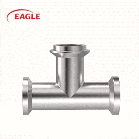 EAGLE™ I-Line 7AI Female Run X Male Outlet Tee - Sanitary Fittings
