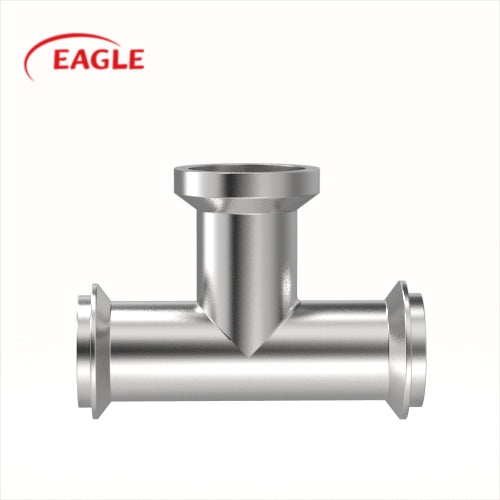 EAGLE™ I-Line 7EI Male Run X Female Outlet Tee - Sanitary Fittings