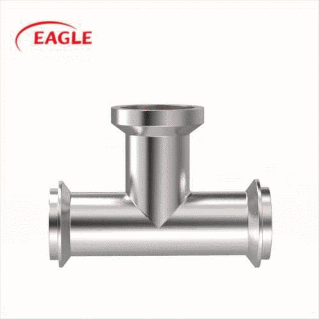 EAGLE™ I-Line 7EI Male Run X Female Outlet Tee - Sanitary Fittings