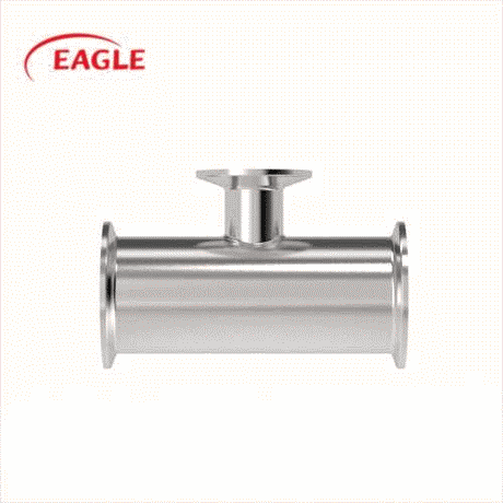 EAGLE™ 3A 7RMP Clamp End Reducing Tee - Sanitary Fittings