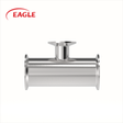 EAGLE™ 3A 7RMP Clamp End Reducing Tee - Sanitary Fittings