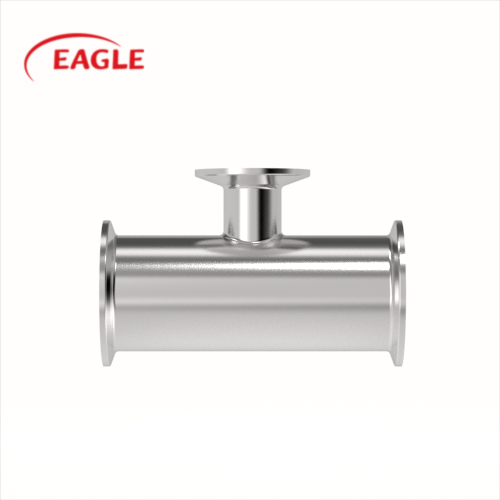 EAGLE™ 3A 7RMP Clamp End Reducing Tee - Sanitary Fittings