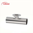 EAGEL UltraPure Fittings BPE DT-14 Short Outlet Weld x Clamp Reducing Tee
