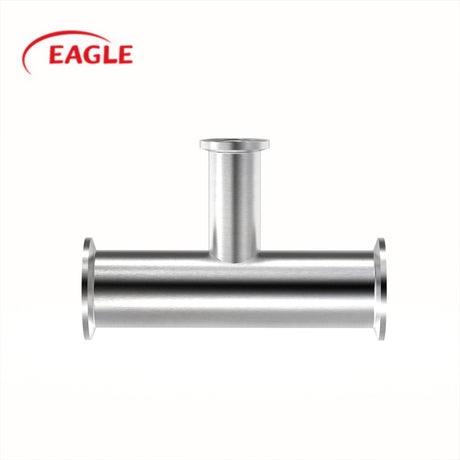 EAGEL UltraPure Fittings BPE DT-19 Reducing Tee Clamp End