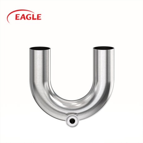 EAGEL UltraPure Fittings 180° Bottom Outlet Clamp Use Point