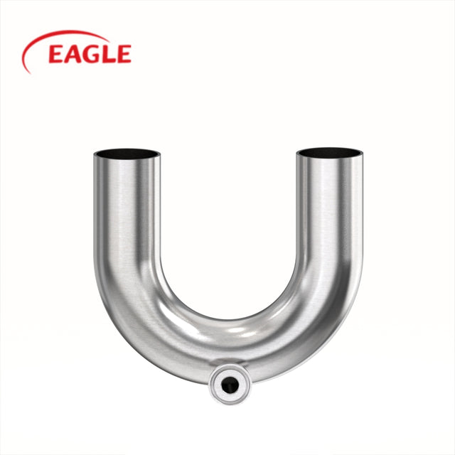 EAGEL UltraPure Fittings 180° Bottom Outlet Clamp Use Point
