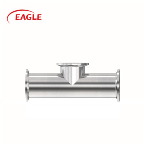 EAGEL UltraPure Fittings BPE DT-27 Short Outlet Tee Clamp End