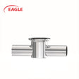 EAGEL UltraPure Fittings BPE DT-28 Instrument Tee Weld / Clamp End