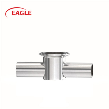 EAGEL UltraPure Fittings BPE DT-28 Instrument Tee Weld / Clamp End