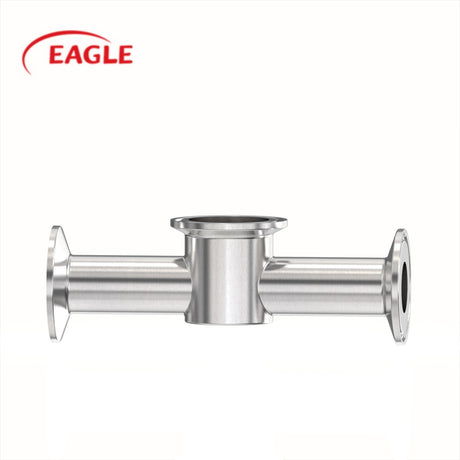 EAGEL UltraPure Fittings BPE DT-29 Instrument Tee Weld / Clamp