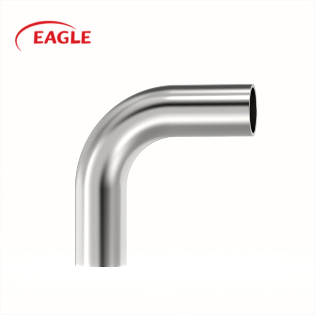 EAGEL UltraPure Fittings BPE DT-7 Long Weld 90°Elbow