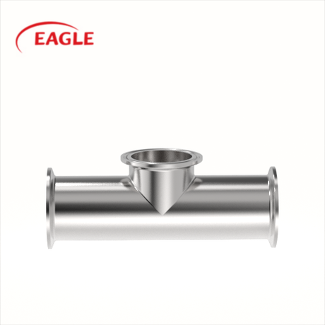 EAGLE™ 3A 7MPS Clamp End Short Outlet Tee - Sanitary Fittings
