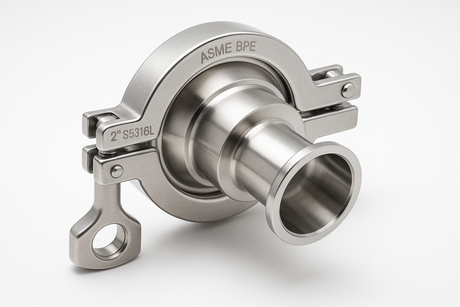 2 Inch SS316L ASME BPE SF1 Weld Clamp Price