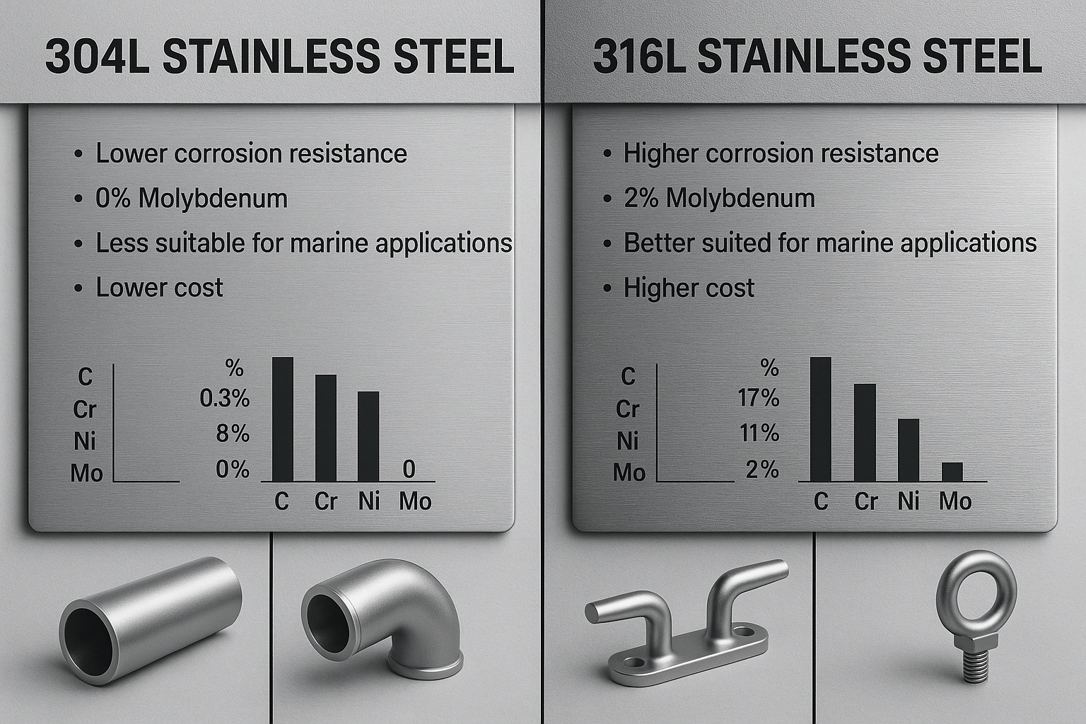 Is 316L or 304L Cheaper?