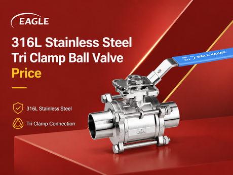 316L Stainless Steel Tri Clamp Ball Valve Price