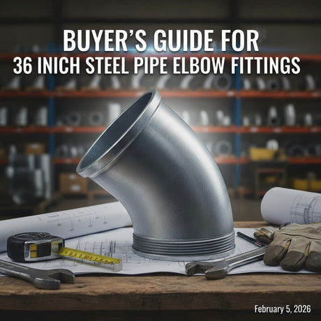 36 Inch Steel Pipe Elbow Fittings Buyer’s Guide