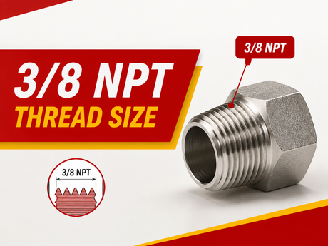 3/8 NPT Thread Size