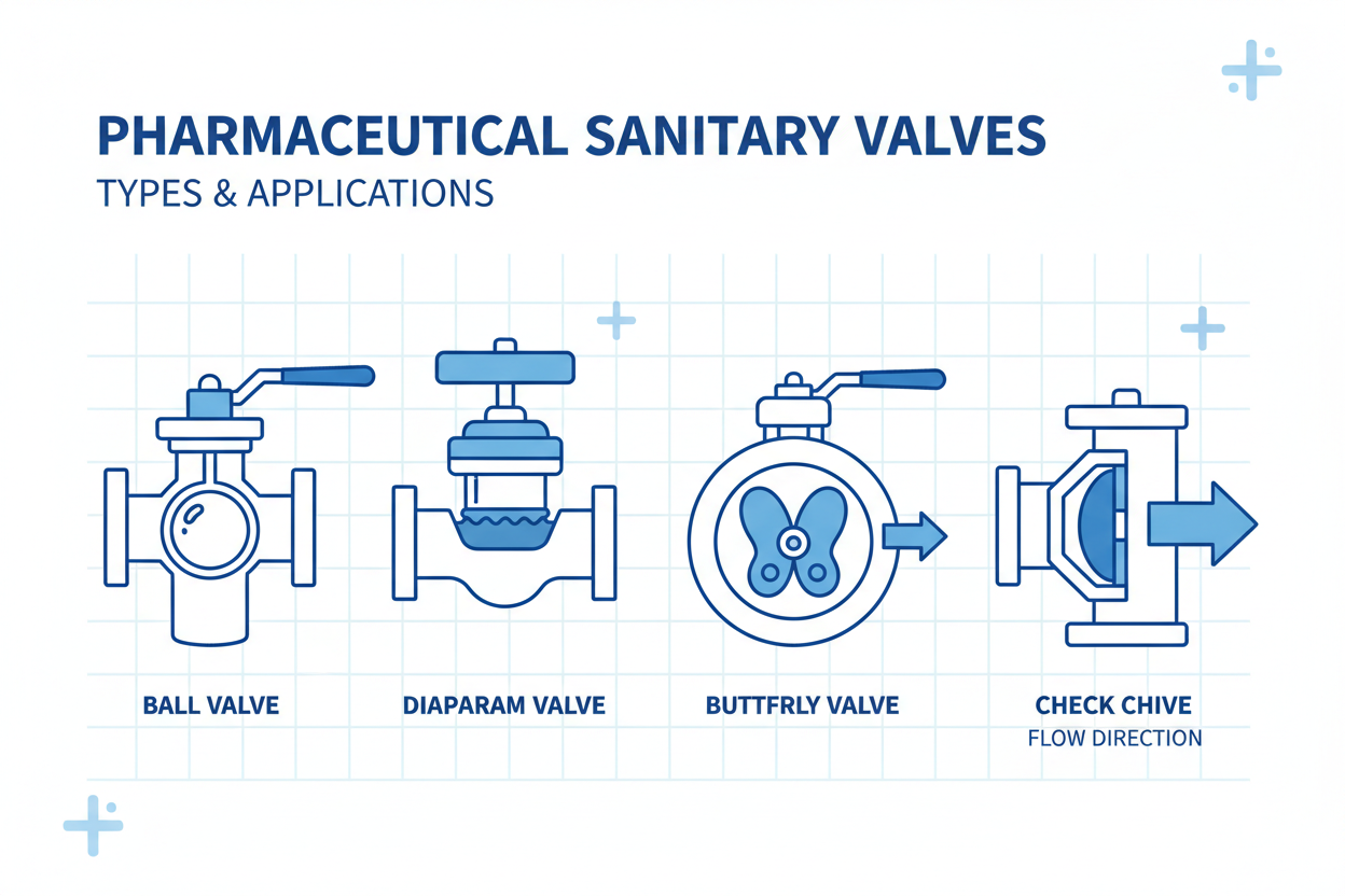 Types of Valves in Pharma