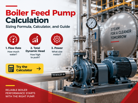 Boiler Feed Pump Calculation