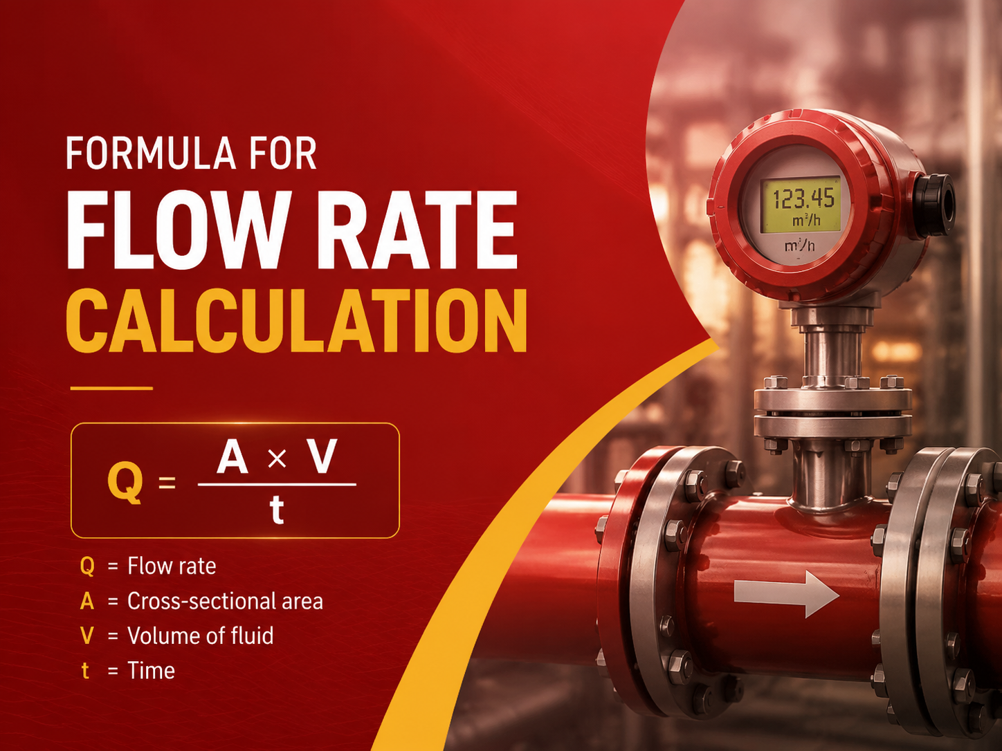 Formula for Flow Rate Calculation