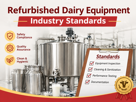 Refurbished Dairy Equipment Industry Standards