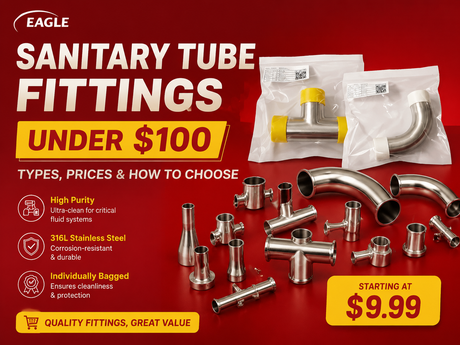 Sanitary Tube Fittings Under $100