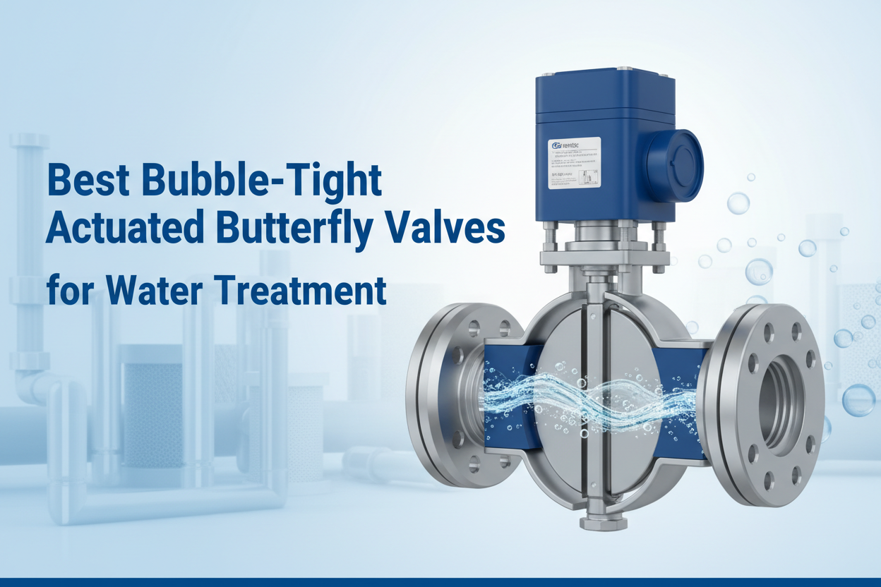 Best Bubble-Tight Actuated Butterfly Valves for Water Treatment