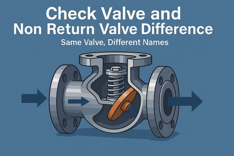 Check Valve and Non Return Valve Difference