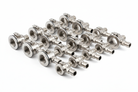 Compressed Air Connect Tri Clamp Adapter for CIP