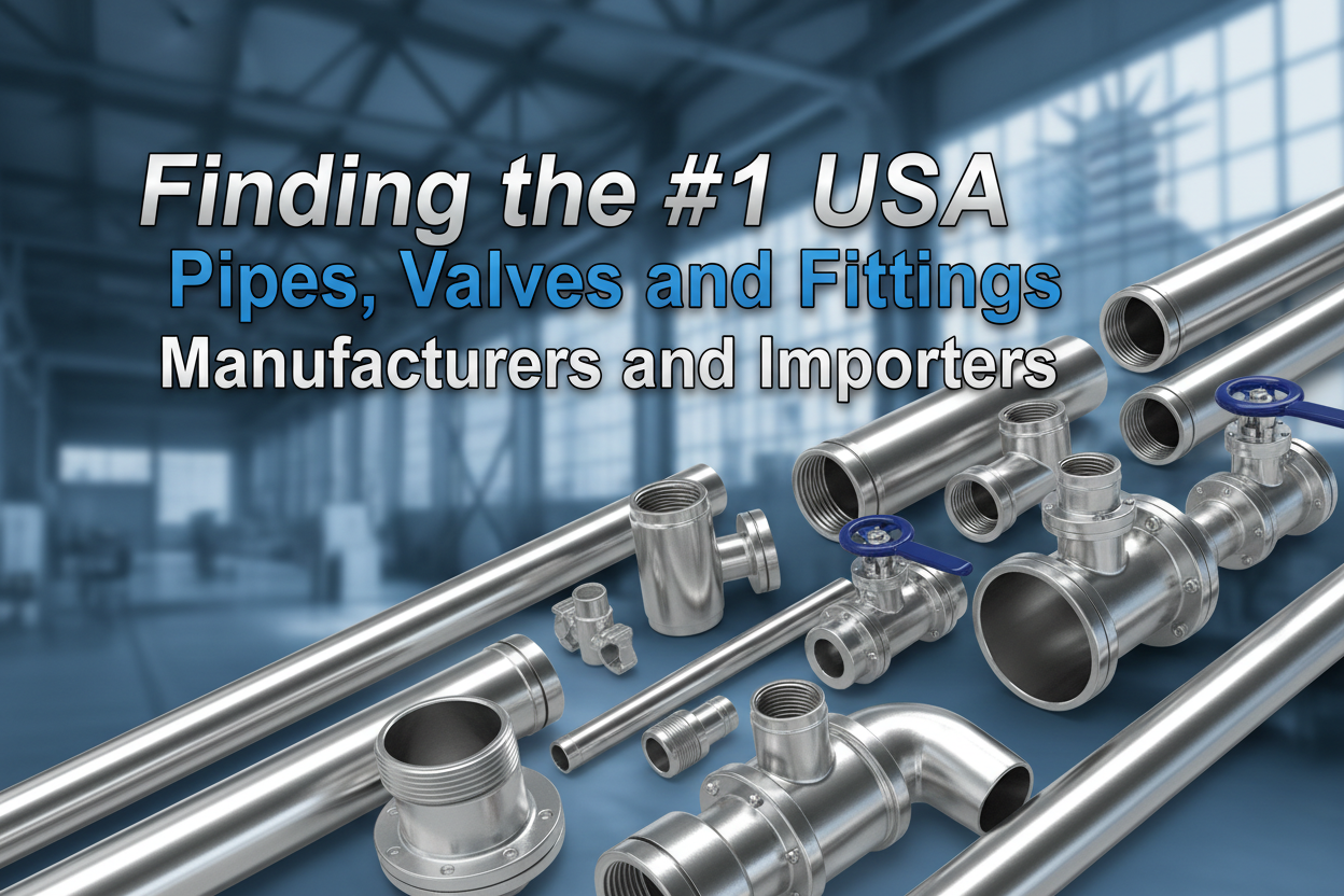 Finding the 1 USA Pipes, Valves and Fittings Manufacturers and Importers
