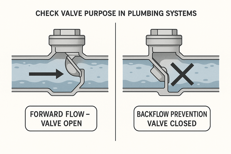 Purpose of a Check Valve in Plumbing | EAGLE