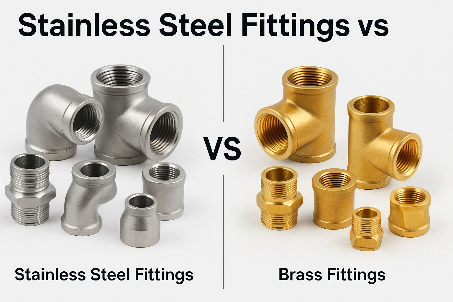 Stainless Steel Fittings vs Brass