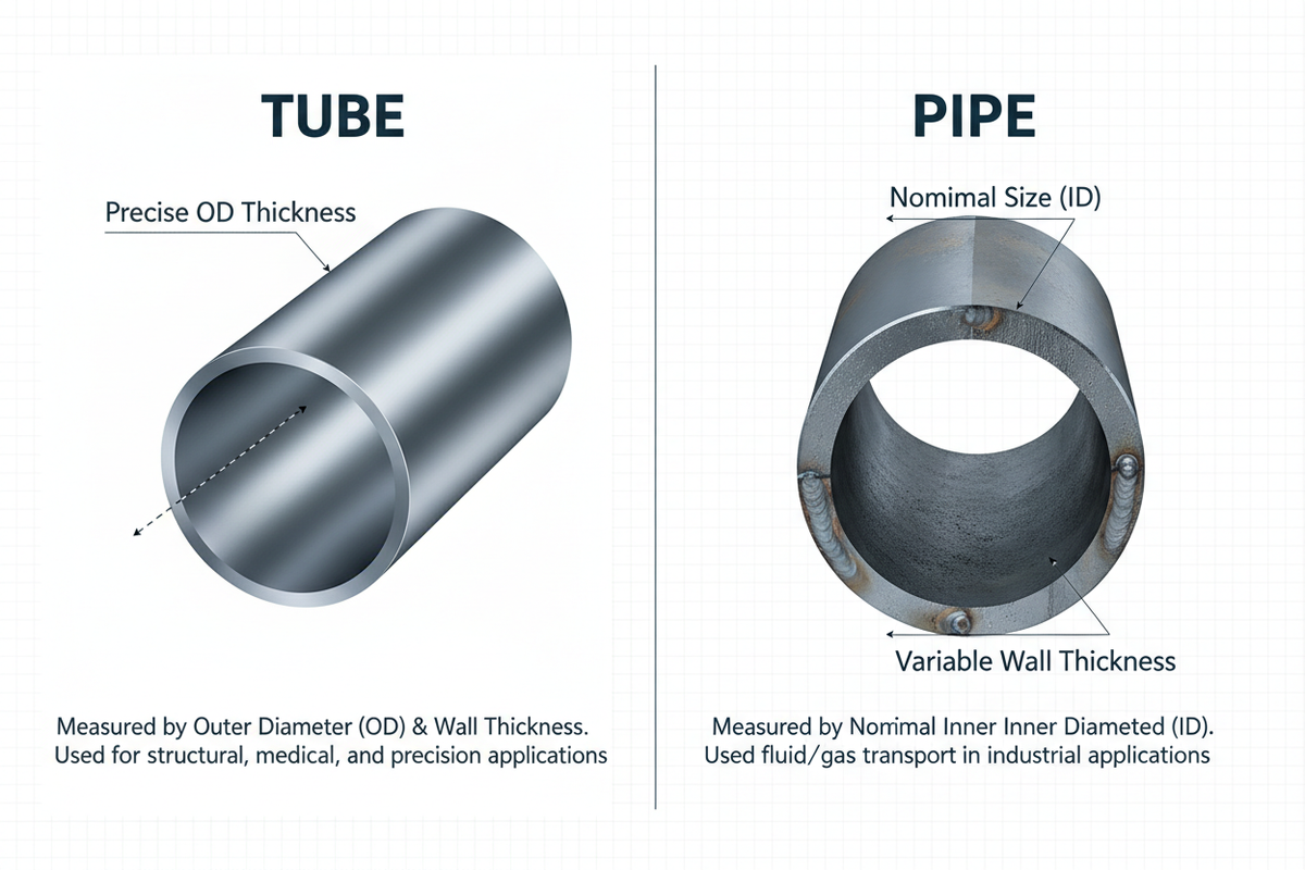 Tube vs Pipe: What’s the Difference? | EAGLE