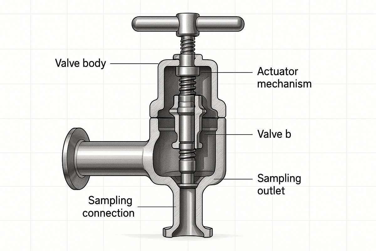 Process Sampling Valve What Is a Sanitary Sample Valve? | EAGLE