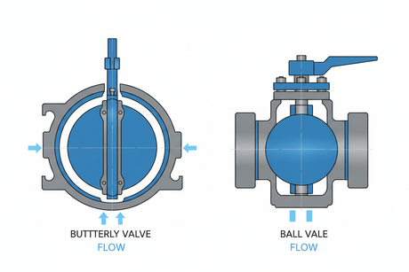 Why Use a Butterfly Valve Instead of a Ball Valve?