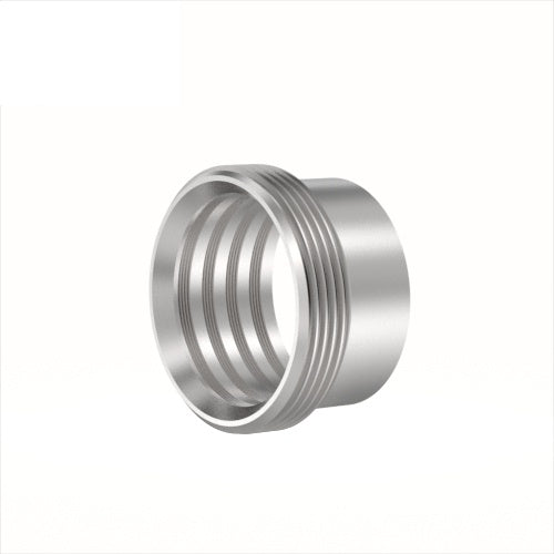 Recessless Roll on Threaded Bevel Seat Ferrules for Expanding