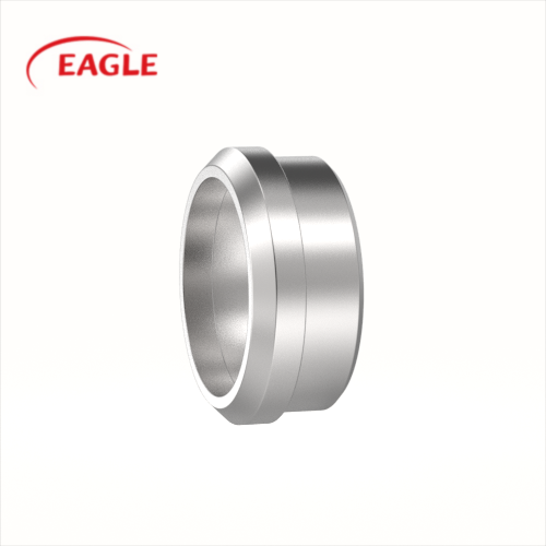 EAGLE™ 3A 14 Recessed Plain Bevel Seat Weld Ferrules | Bevel Seat Ferrule