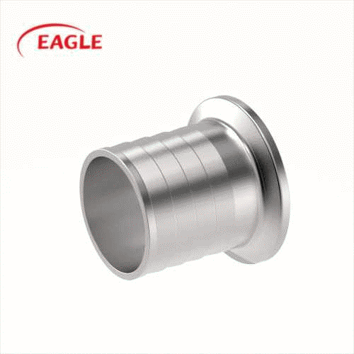 EAGLE™ 3A 14MPHR Clamp Rubber Hose Adapter - Sanitary Fittings