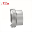 EAGLE™ 3A 15A Long Threaded Bevel Seat Weld Ferrules - Sanitary Fittings